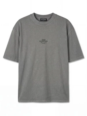 T-shirt basic Pegador jasnoszary