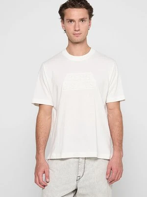 T-shirt basic Pepe Jeans mleczny
