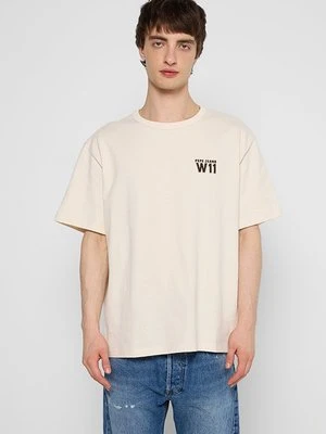 T-shirt basic Pepe Jeans mleczny