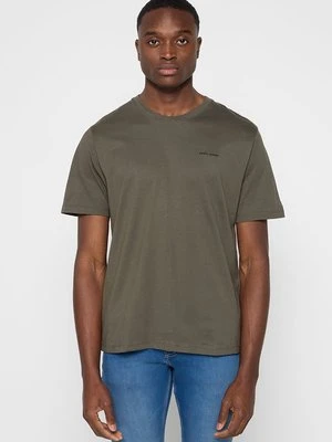 T-shirt basic Pepe Jeans oliwkowy