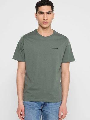 T-shirt basic Pepe Jeans zielony