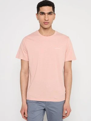T-shirt basic Pepe Jeans jasnoróżowy