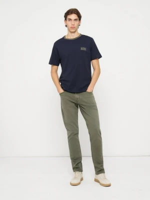 T-shirt basic Pepe Jeans granatowy
