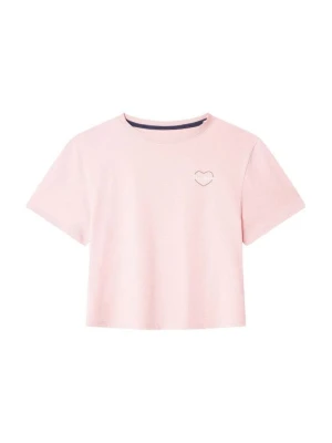 T-shirt basic Pepe Jeans różowy