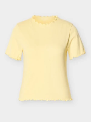 T-shirt basic Pepe Jeans żółty