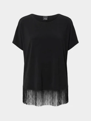 T-shirt basic Persona by Marina Rinaldi czarny