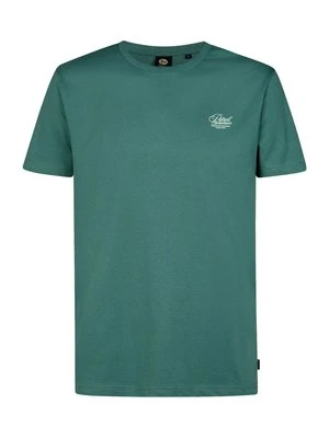 T-shirt basic Petrol Industries oliwkowy