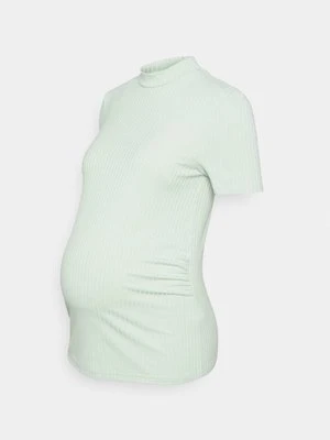 T-shirt basic Pieces zielony