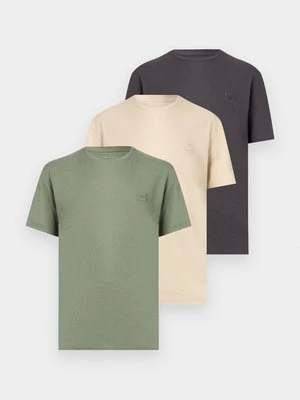 T-shirt basic Pier One jasnozielony