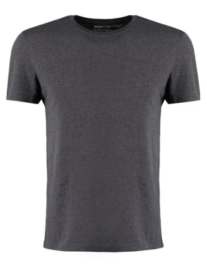 T-shirt basic Pier One antracytowy