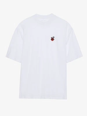 T-shirt basic Pier One biały