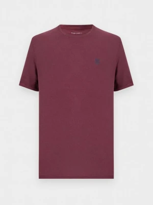 T-shirt basic Pier One bordowy