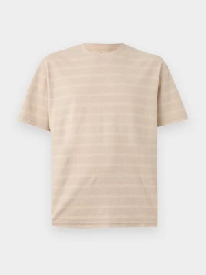 T-shirt basic Pier One By Zalando beżowy