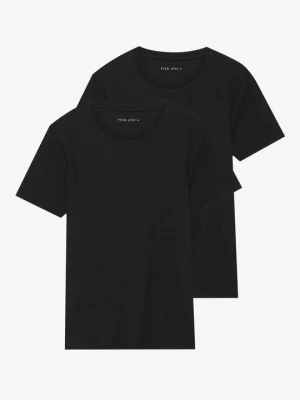 T-shirt basic Pier One czarny