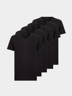 T-shirt basic Pier One czarny
