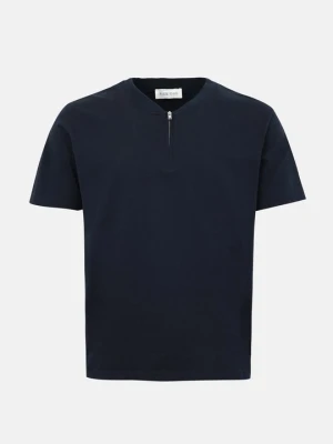 T-shirt basic Pier One By Zalando granatowy