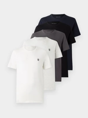 T-shirt basic Pier One mleczny