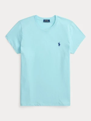 T-shirt basic Polo Ralph Lauren jasnoniebieski