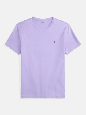 T-shirt basic Polo Ralph Lauren liliowy