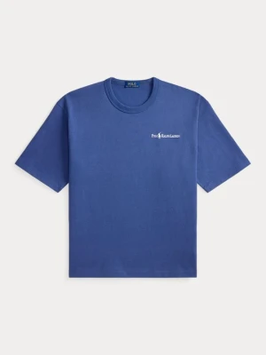 T-shirt basic Polo Ralph Lauren niebieski
