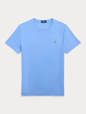 T-shirt basic Polo Ralph Lauren niebieski