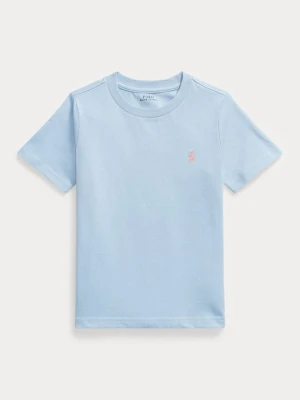 T-shirt basic Polo Ralph Lauren niebieski