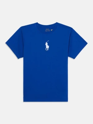 T-shirt basic Polo Ralph Lauren niebieski