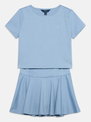 T-shirt basic Polo Ralph Lauren niebieski
