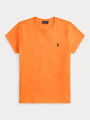 T-shirt basic Polo Ralph Lauren pomarańczowy
