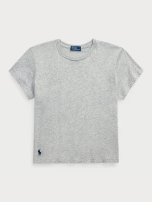 T-shirt basic Polo Ralph Lauren szary