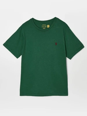 T-shirt basic Polo Ralph Lauren zielony
