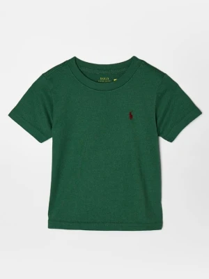 T-shirt basic Polo Ralph Lauren zielony