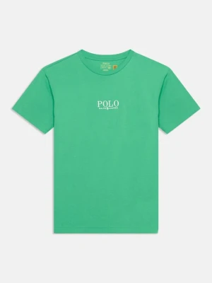 T-shirt basic Polo Ralph Lauren zielony