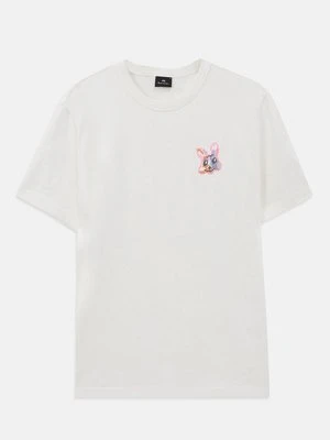 T-shirt basic Paul Smith mleczny