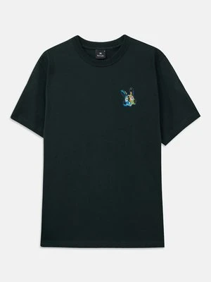 T-shirt basic Paul Smith ciemnozielony