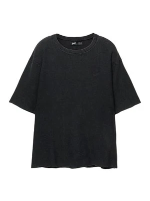 T-shirt basic PULL&BEAR czarny