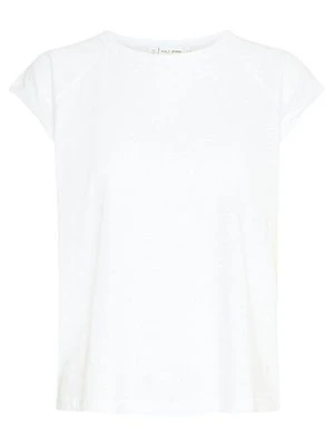 T-shirt basic PULZ biały
