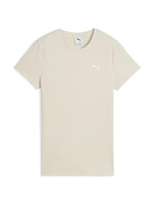 T-shirt basic Puma beżowy