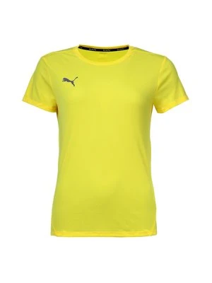 T-shirt basic Puma żółty