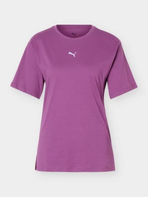 T-shirt basic Puma fioletowy