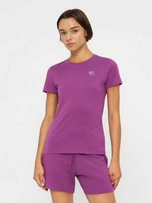 T-shirt basic Puma fioletowy
