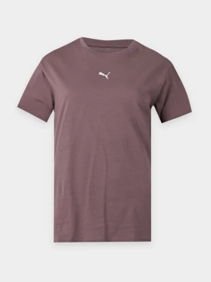 T-shirt basic Puma fioletowy