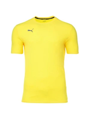 T-shirt basic Puma żółty