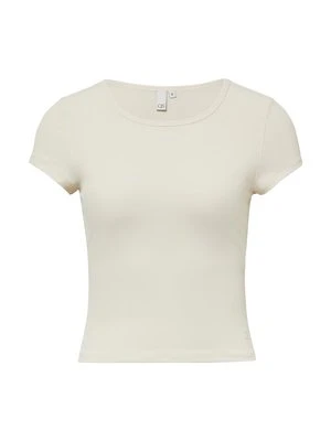 T-shirt basic QS mleczny