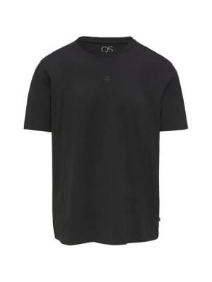 T-shirt basic QS czarny