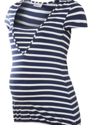 T-shirt basic Queen Mum niebieski