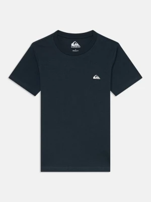 T-shirt basic Quiksilver granatowy