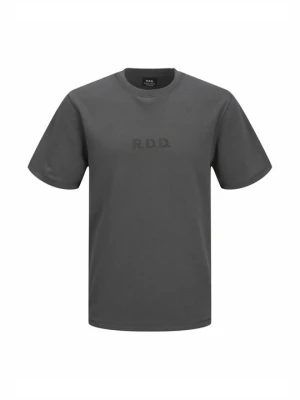 T-shirt basic R.D.D. ROYAL DENIM DIVISION ciemnoszary