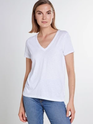 T-shirt basic rag & bone biały