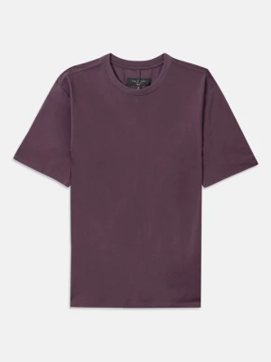 T-shirt basic rag & bone czerwony